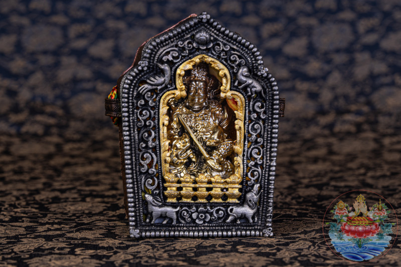 大護法財寶天王 金佛小佛龕